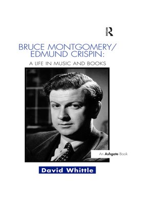 cover image of Bruce Montgomery/Edmund Crispin